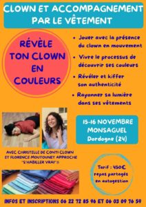 Revele ton clown en couleur Florence Moutounet