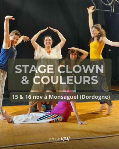 Stage clown s habiller vrai florence montounet